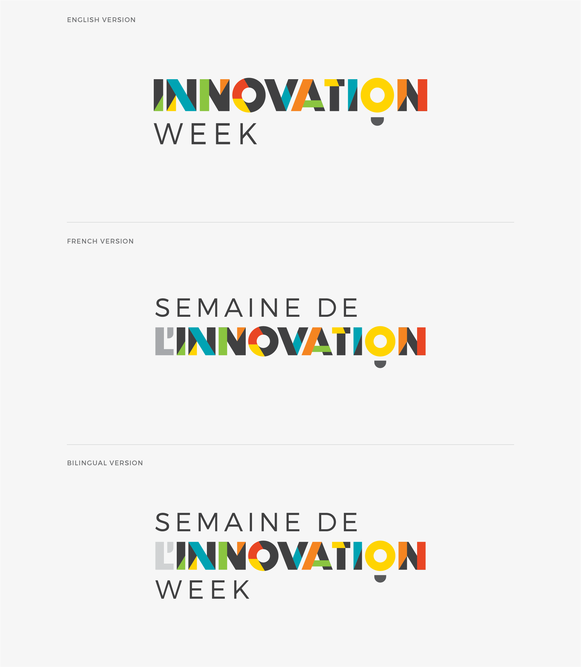 Semaine de L'Innovation - Innovation Week - Brand Design