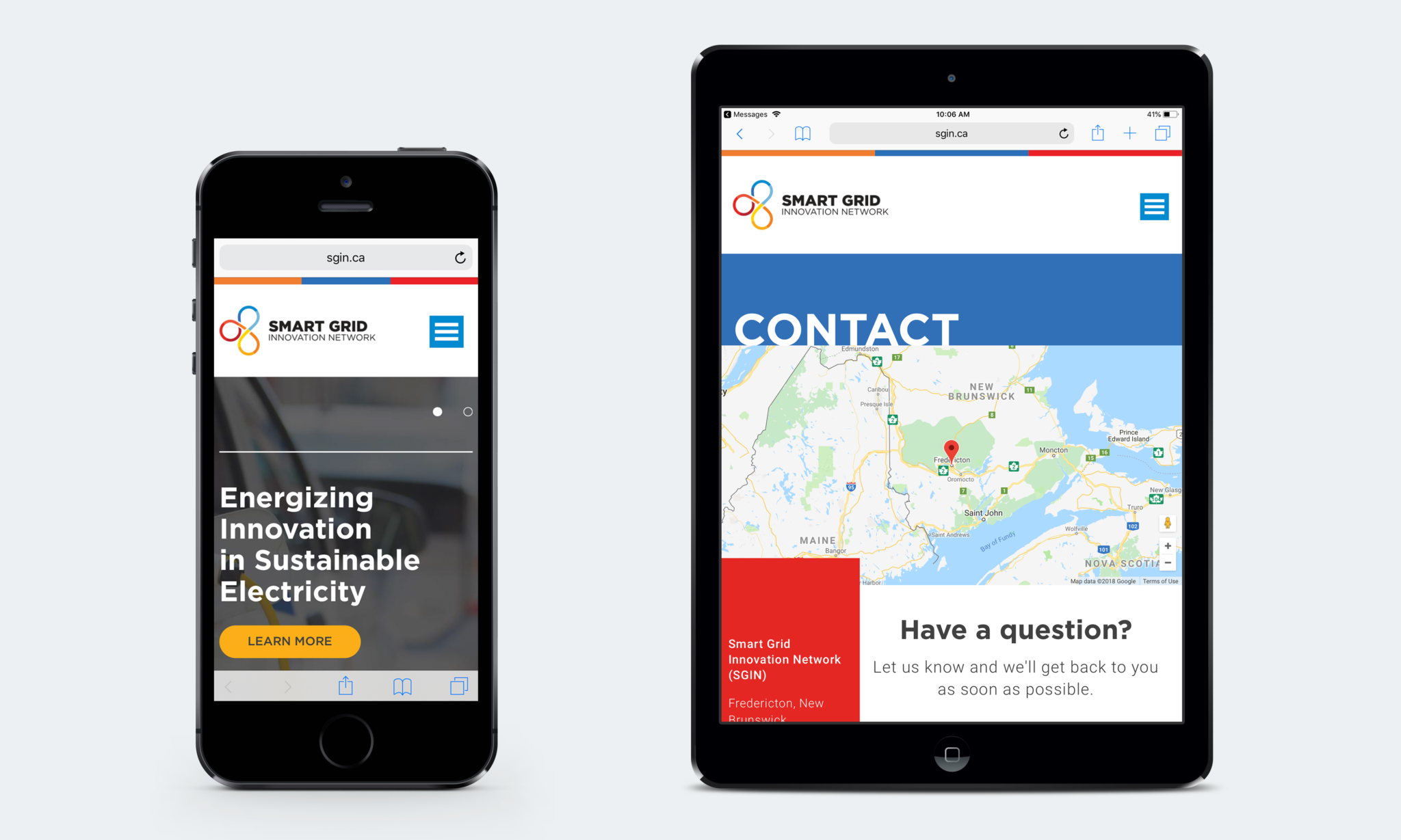 Smart Grid Innovation Network - Website Design and Branding