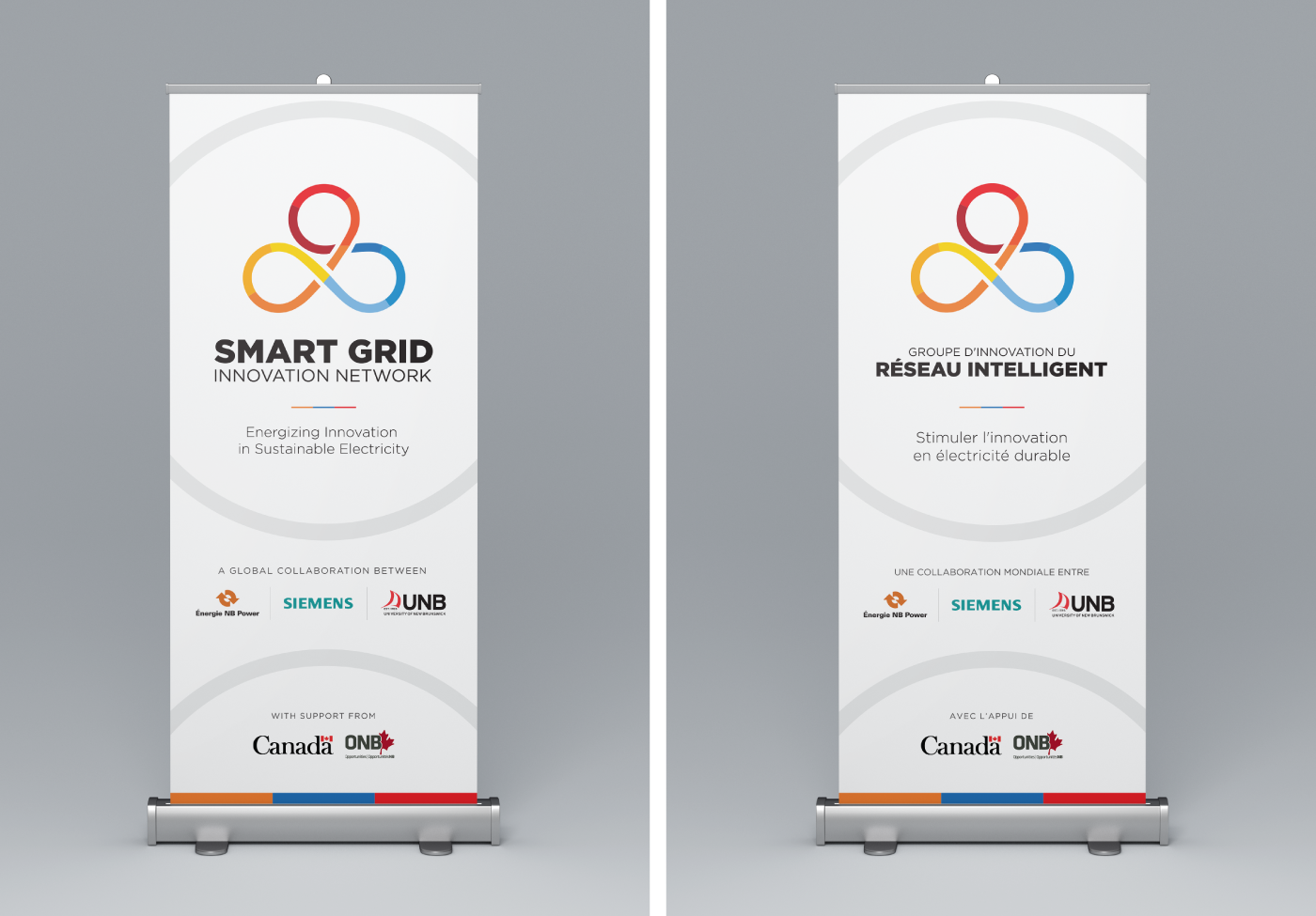 Smart Grid Innovation Network - Bannerstand Design & Production