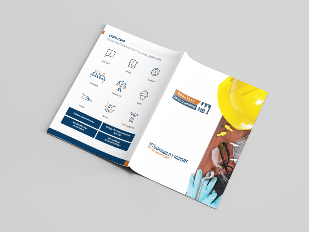 WorkSafeNB - Report Design and Branding